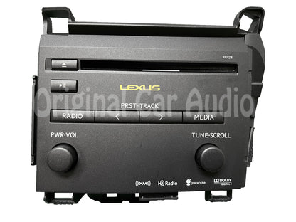 Refurbished 11-13 Lexus CT200H AM FM radio receiver CD player 100124