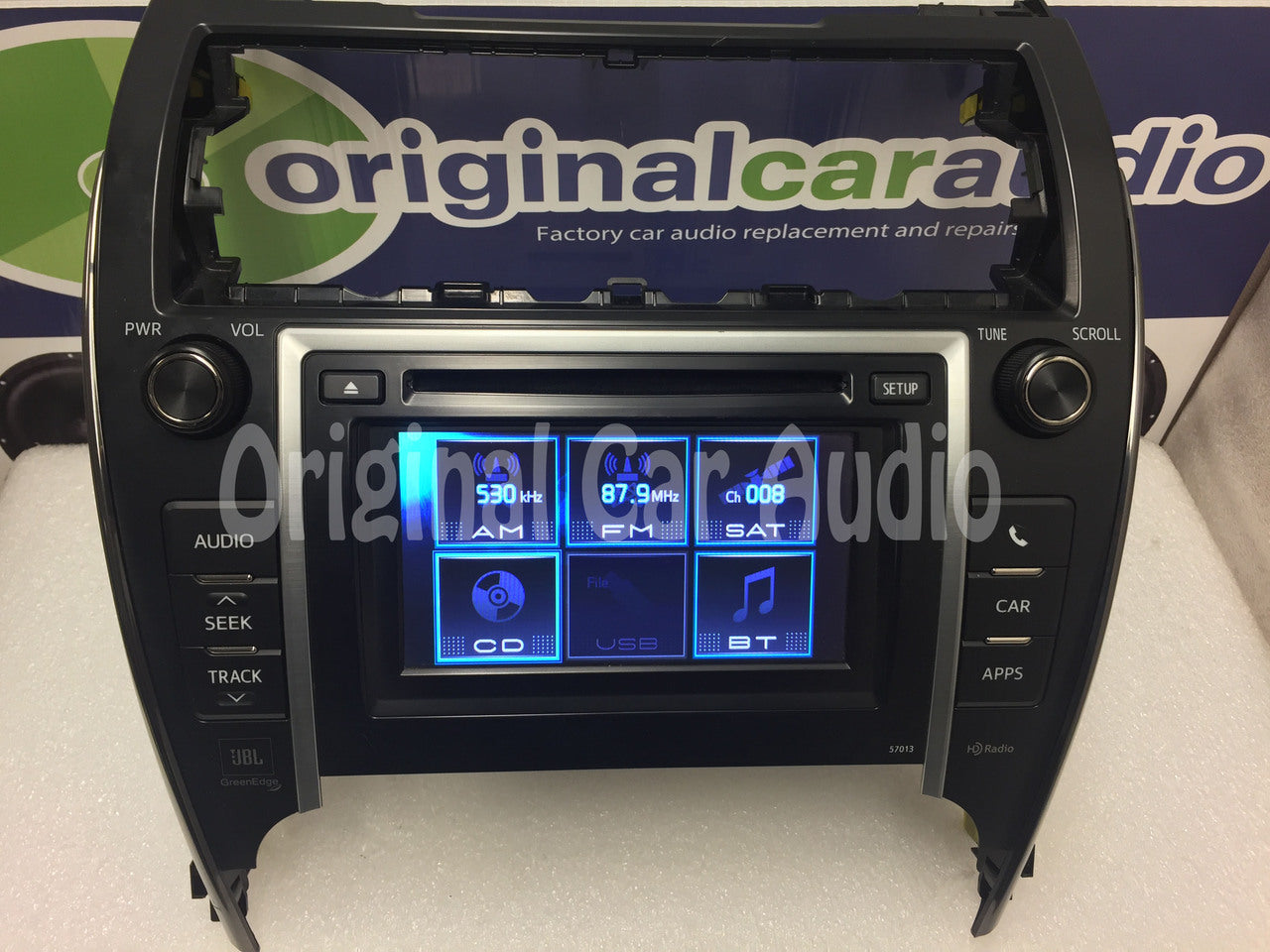 Refurbished 12 13 Toyota CAMRY Touch Screen Display LCD Radio MP3 XM CD Changer Player 57013 w/ new screen