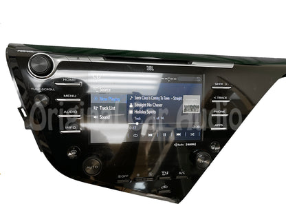 2018 - 2021 Toyota Camry JBL Premium Sound Touch Screen Multi Media Car Play CD Radio Receiver