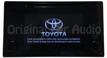 Toyota Radio CD Player Display Screen P10693 OEM Stereo