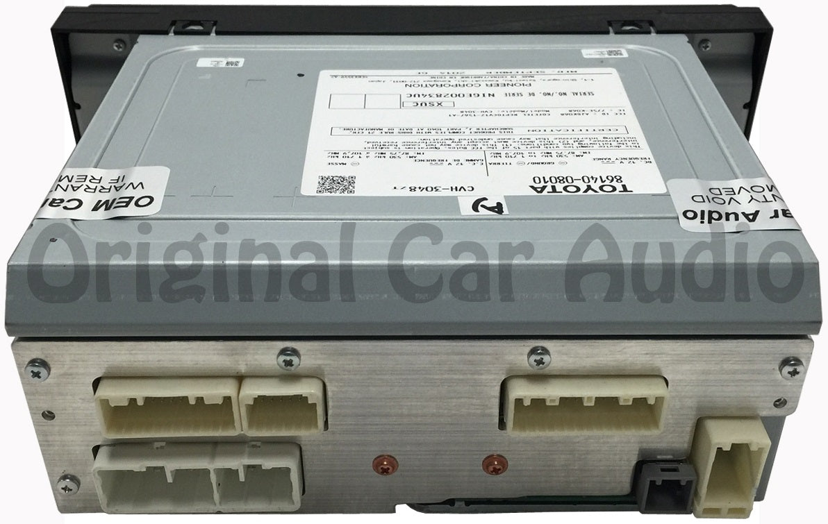 Toyota Radio CD Player Display Screen P10693 OEM Stereo