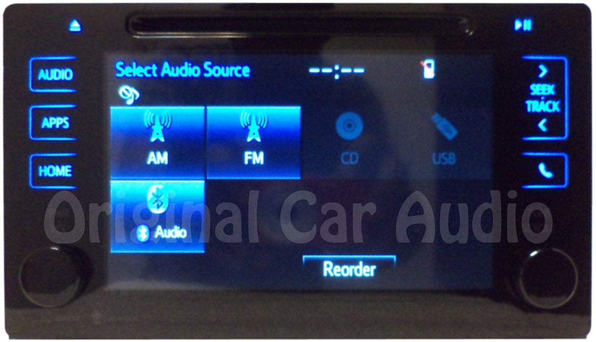 Toyota Radio Touch Screen HD CD Player Gracenote P10692