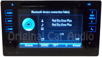 Toyota Radio Touch Screen HD CD Player Gracenote P10692