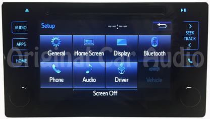 2015 - 2019 Toyota OEM Gracenote Touch Screen Display AM FM HD Radio CD Player Receiver P10982 P11261