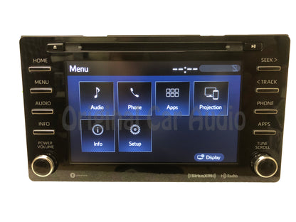 2018 - 2020 Toyota Sienna OEM Single CD AM FM Entune App Suite Bluetooth Radio Media Receiver