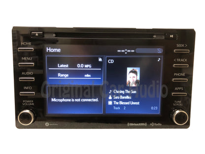 2018 - 2020 Toyota Sienna OEM Single CD AM FM Entune App Suite Bluetooth Radio Media Receiver