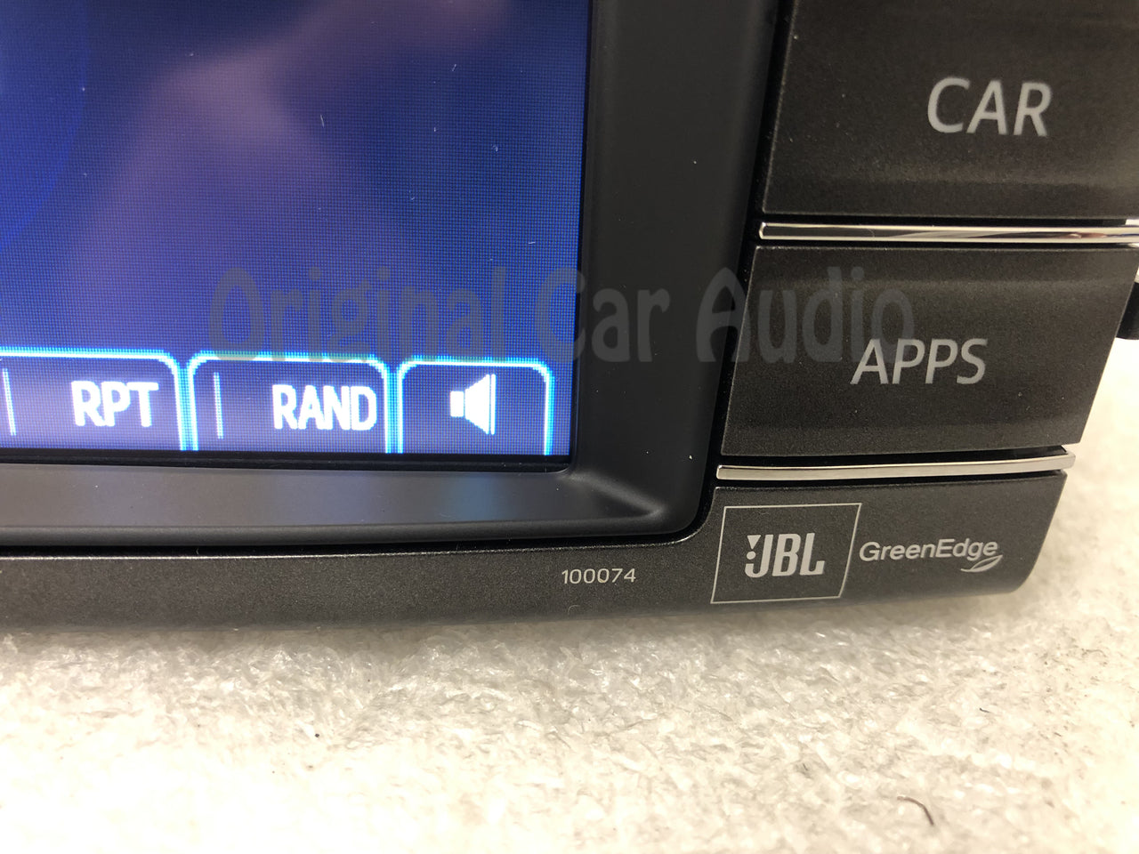 2013 - 2015 Toyota Rav4 JBL OEM AM FM Bluetooth Radio Media Receiver 100074 WITH EXTENSION BOX