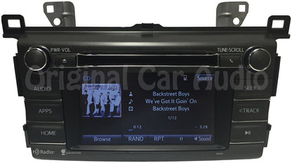 2013 2014 2015 2016 2017 Toyota OEM Gracenote AM FM HD Radio Bluetooth CD Player Receiver 100326, 100325