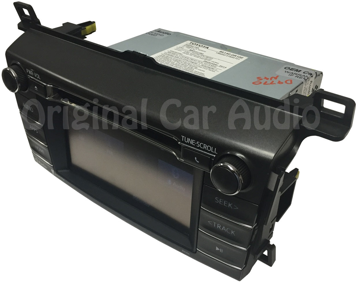 2013 2014 2015 2016 2017 Toyota OEM Gracenote AM FM HD Radio Bluetooth CD Player Receiver 100326, 100325