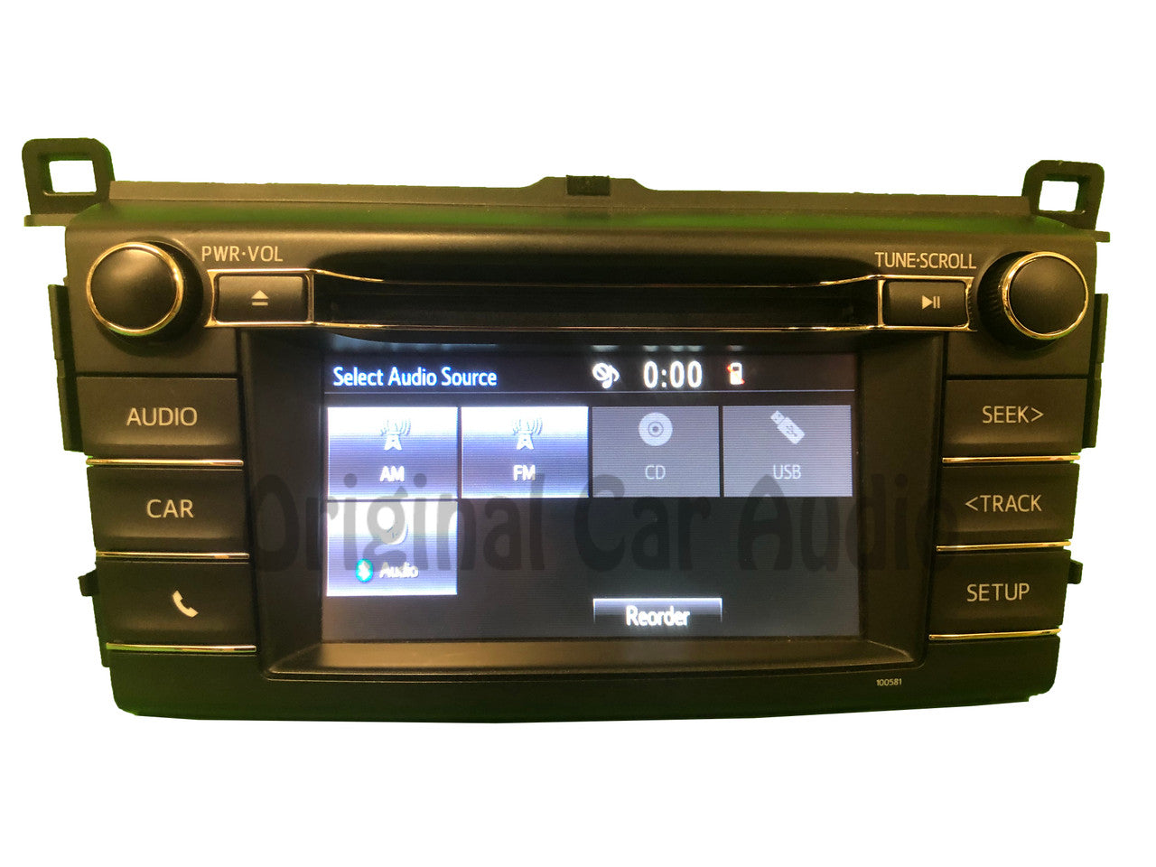 Refurbished 2016 - 2018 Toyota Rav4 Rav 4 OEM Touch Screen Multi Media CD Radio Audio Receiver 100581