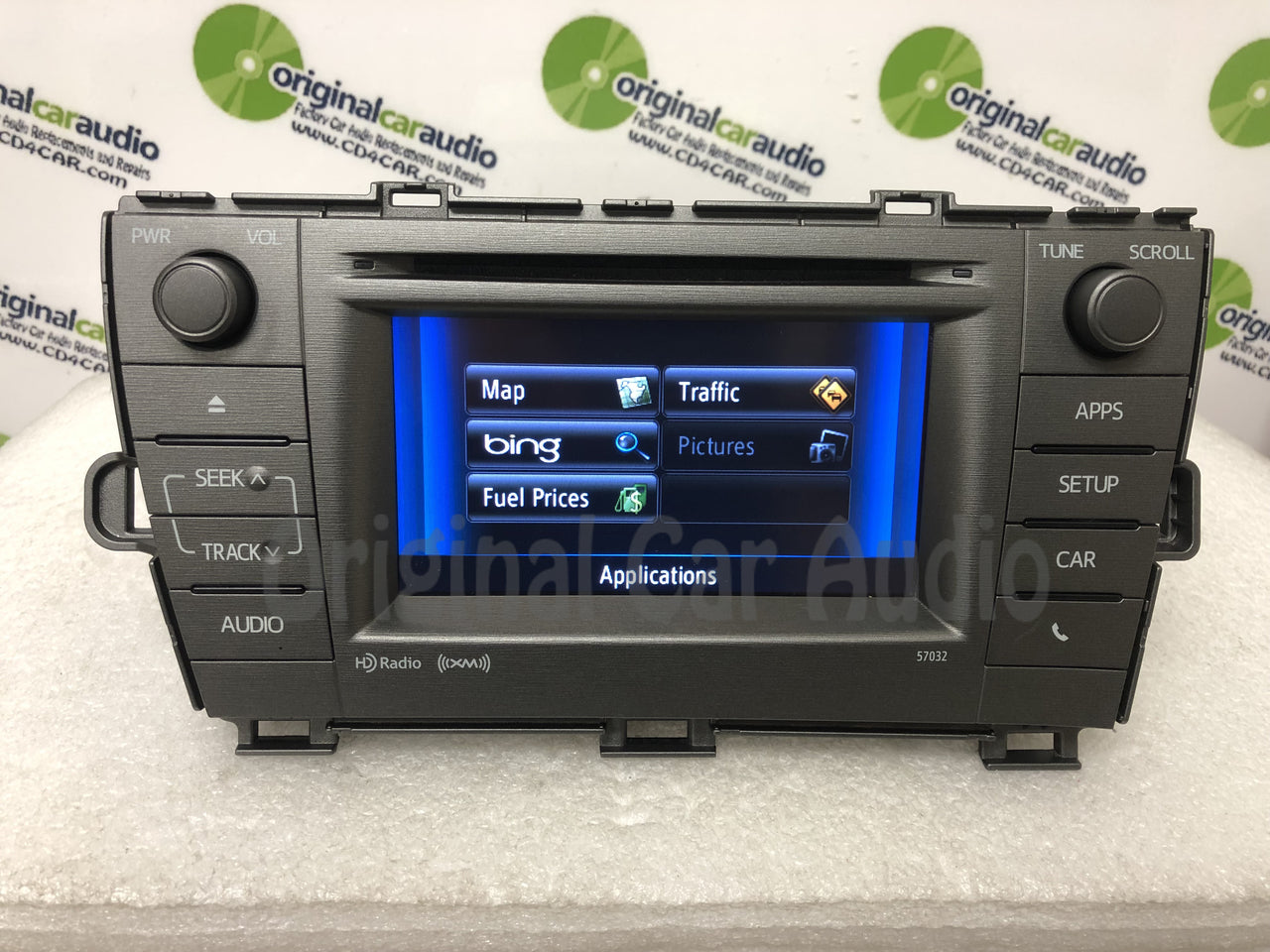 2012 - 2013 Toyota Prius OEM Entune Multimedia XM HD Radio Receiver WITH EXTENSION BOX