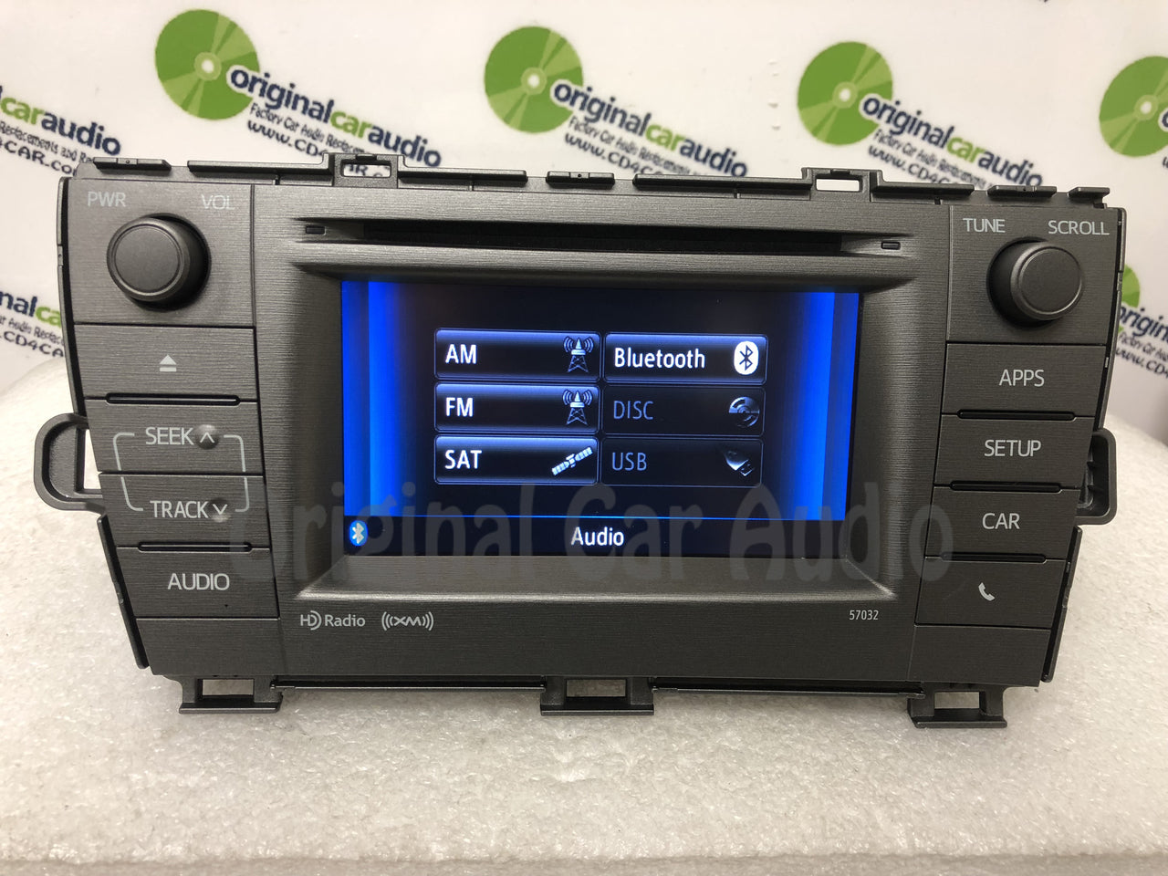 2012 - 2013 Toyota Prius OEM Entune Multimedia XM HD Radio Receiver WITH EXTENSION BOX