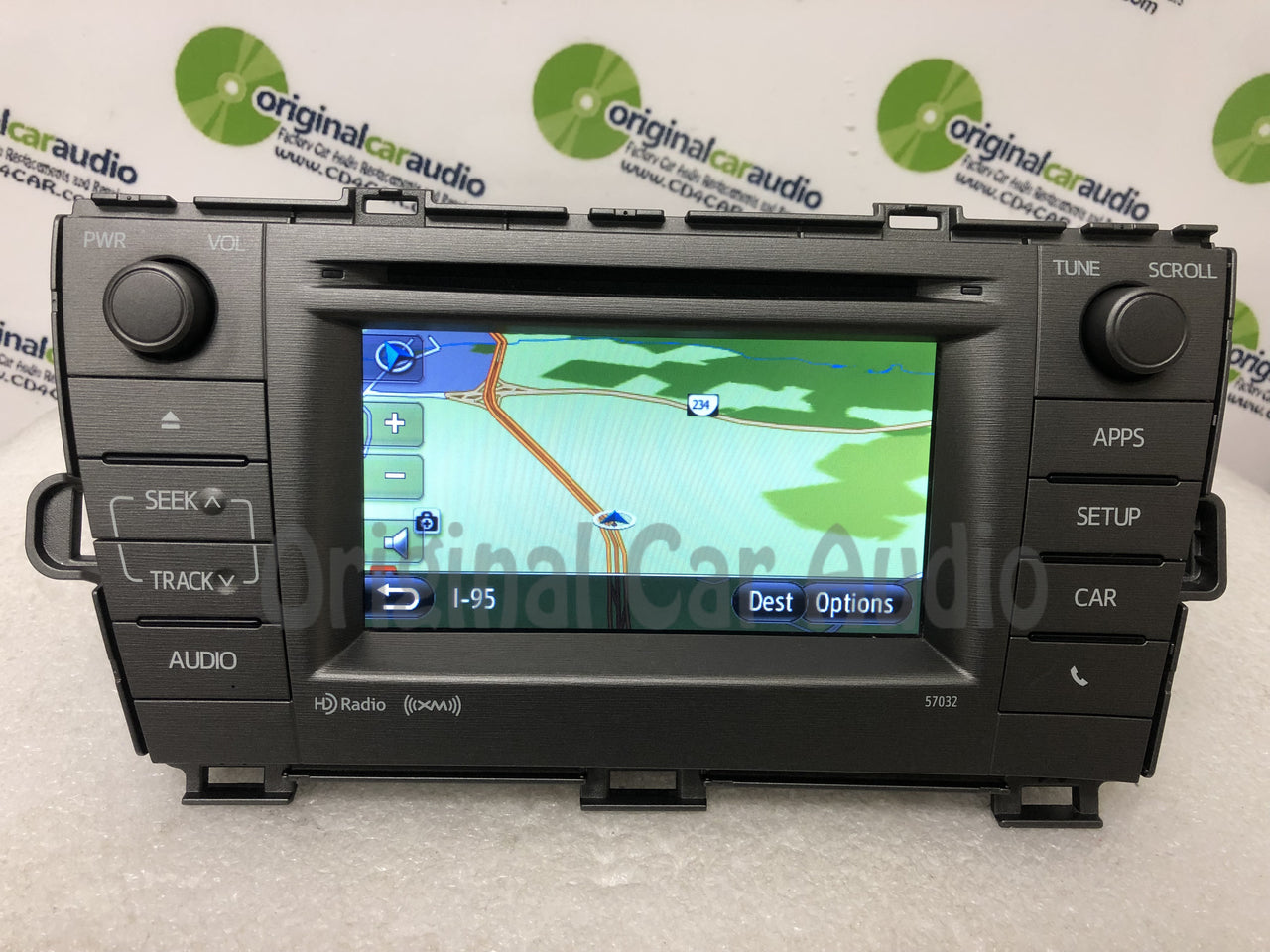 2012 - 2013 Toyota Prius OEM Entune Multimedia XM HD Radio Receiver WITH EXTENSION BOX