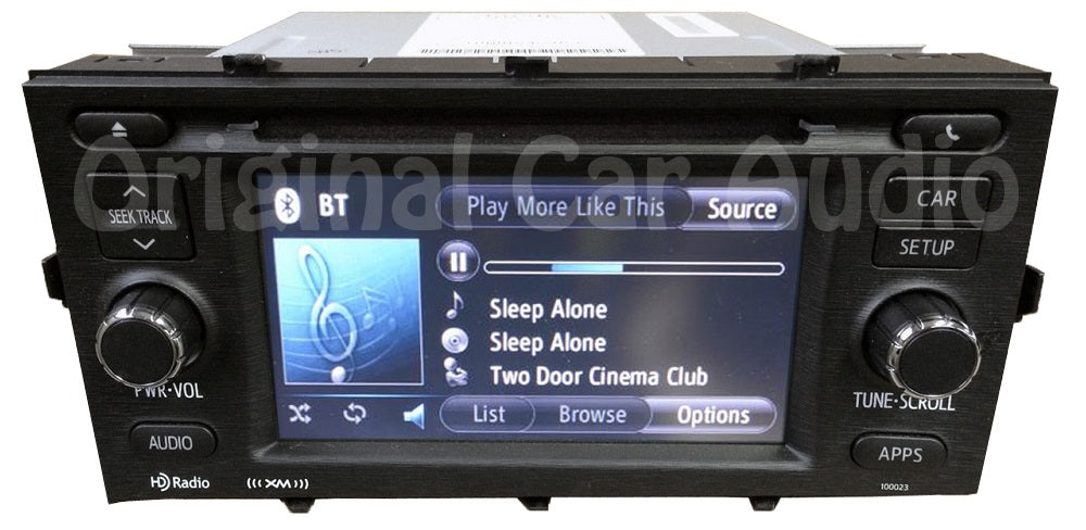 Toyota Prius C 100023 Navigation GPS Radio CD Player OEM