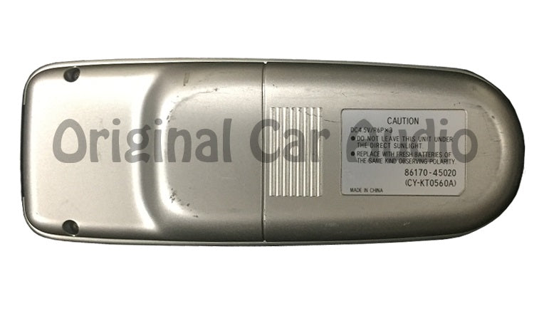 Toyota Lexus rear entertainment DVD wireless remote control