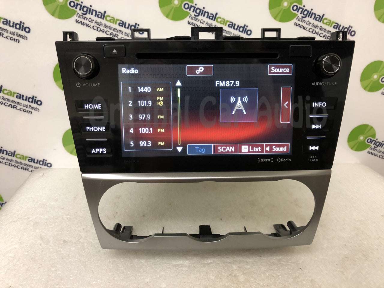 2015 - 2017 Subaru Impreza Crosstrek OEM Starlink XM HD AM FM Radio Receiver