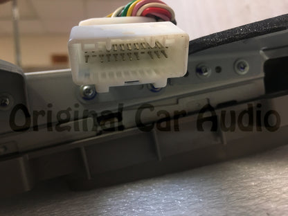 SUBARU Tribeca DVD Player Rear Entertainment System LCD Display Screen Monitor BEIGE Light Gray 2006 2007 2008 2009 2010 2011 OEM With Lights