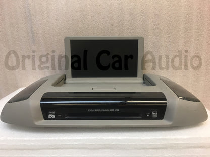 SUBARU Tribeca DVD Player Rear Entertainment System LCD Display Screen Monitor BEIGE Light Gray 2006 2007 2008 2009 2010 2011 OEM With Lights