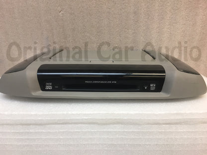SUBARU Tribeca DVD Player Rear Entertainment System LCD Display Screen Monitor BEIGE Light Gray 2006 2007 2008 2009 2010 2011 OEM With Lights