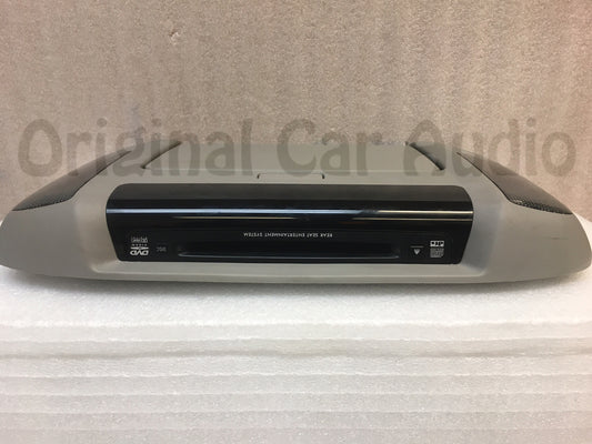 SUBARU Tribeca DVD Player Rear Entertainment System LCD Display Screen Monitor BEIGE Light Gray 2006 2007 2008 2009 2010 2011 OEM With Lights