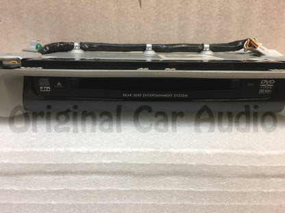 SUBARU Tribeca DVD Player Rear Entertainment System LCD Display Screen Monitor BEIGE Light Gray 2006 2007 2008 2009 2010 2011 OEM With Lights