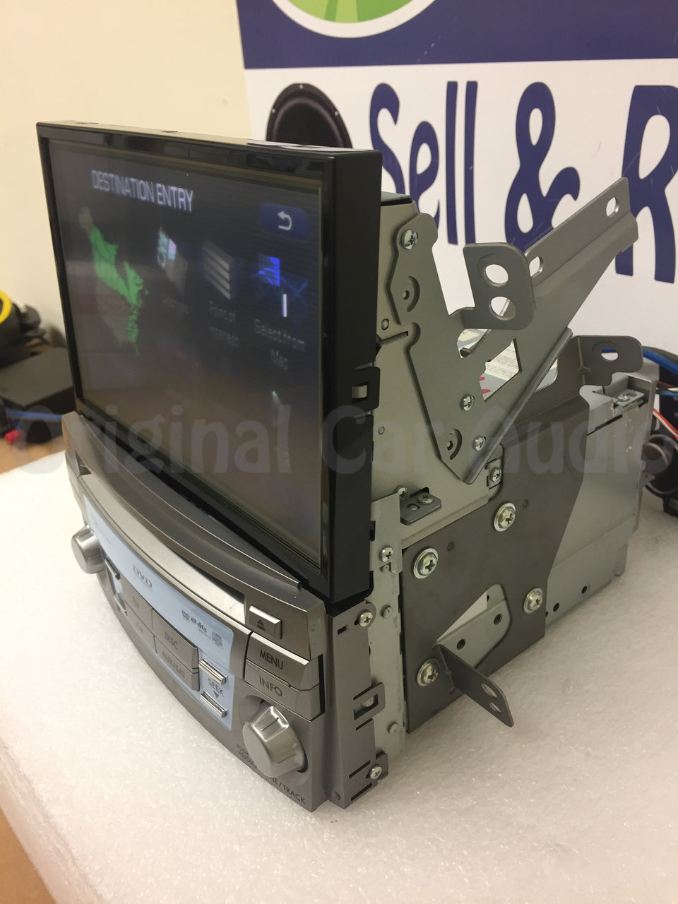2010 - 2012 Subaru Outback Legacy OEM AM FM SAT SINGLE CD Navigation Touch Screen Harmon Kardon Premium Sound