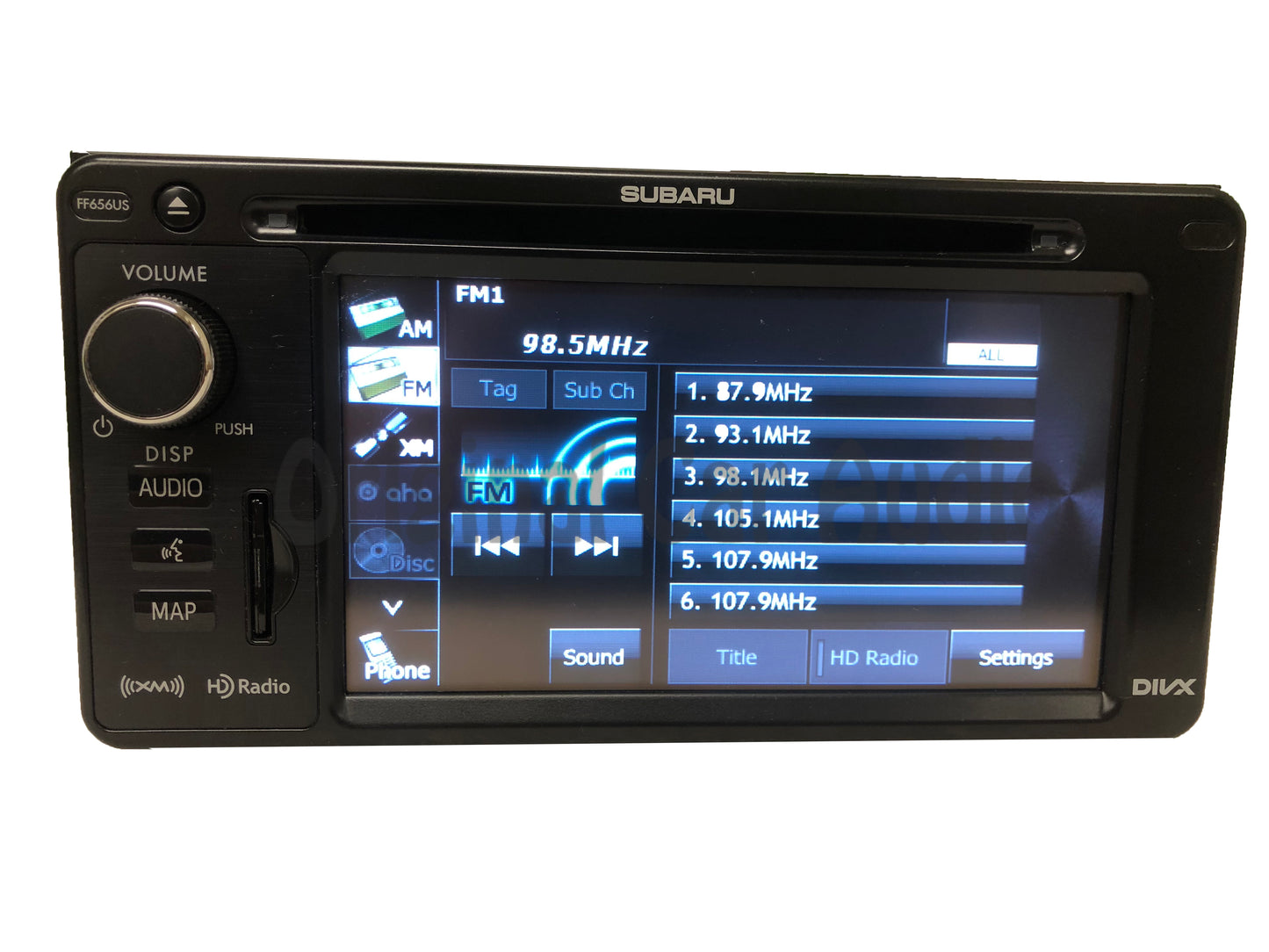 2012 - 2016 Subaru Impreza Forester OEM Touch Screen Navigation CD SAT HD Radio Receiver