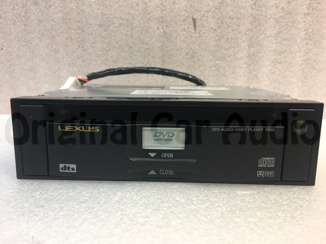 2003 - 2007 Lexus GX470 57003 Rear DVD Audio Video Player 86272-60040