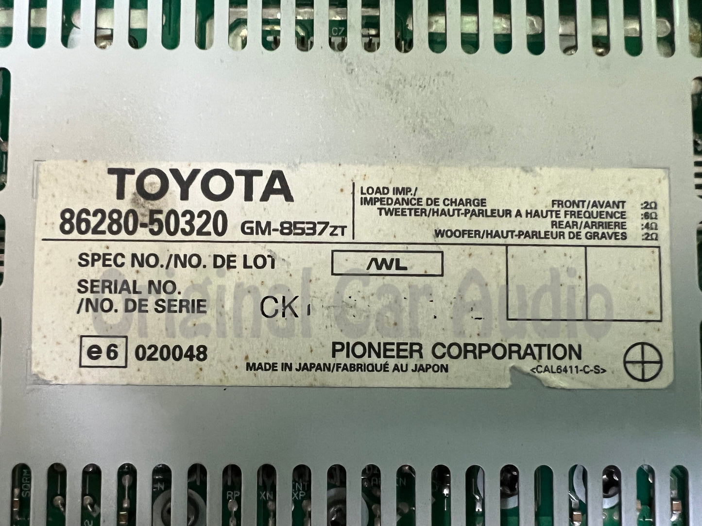 2004 - 2006 Lexus LS430 OEM Pioneer Premium Sound Audio Stereo Amplifier Amp