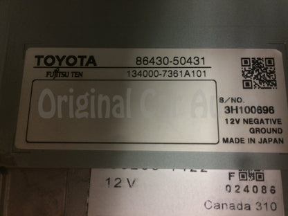 BLEMISHED 2010 - 2012 Lexus LS460 OEM Navigation Information Touch Screen Display Monitor