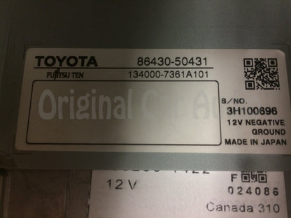 Refurbished 2010 - 2012 Lexus LS460 OEM Navigation Information Touch Screen Display Monitor