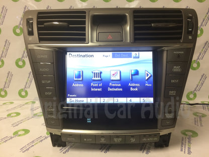 Refurbished 2010 - 2012 Lexus LS460 OEM Navigation Information Touch Screen Display Monitor