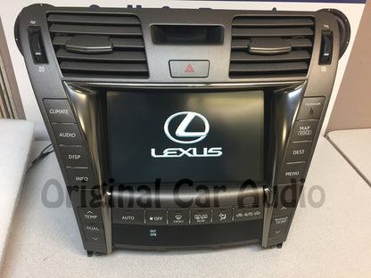 Refurbished 07-10 Lexus LS460 LS600HL Multi-Display Navigation GPS Touch Screen w/Climate control HDD