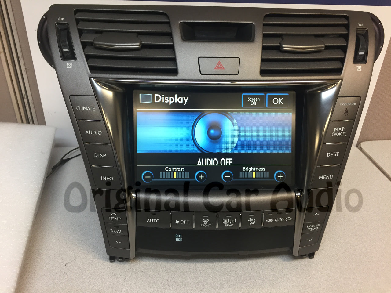 Refurbished 2007 - 2010 Lexus LS460 LS600HL Multi-Display Navigation GPS HDD Touch Screen w/Climate Control