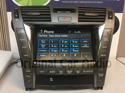 REPAIR 07-12 Lexus LS460 LS600HL Multi-Display Navigation GPS Touch Screen Display