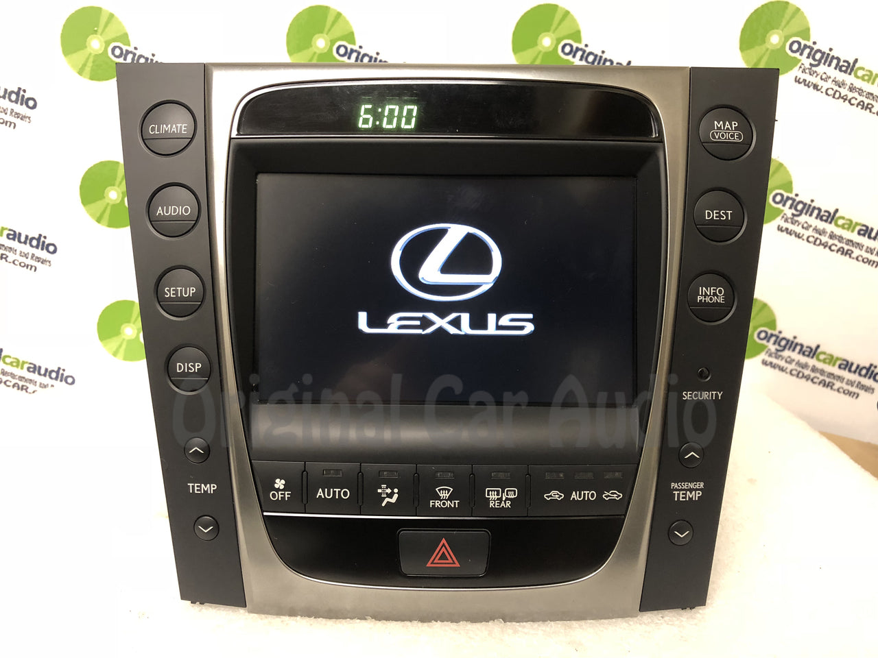 Refurbished 2010 - 2011 Lexus GS350 GS430 OEM Touch Screen Navigation Display Receiver