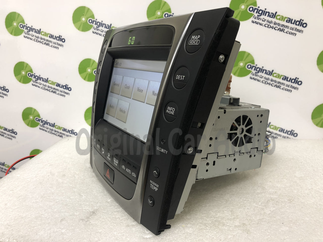 Refurbished 2010 - 2011 Lexus GS350 GS430 OEM Touch Screen Navigation Display Receiver