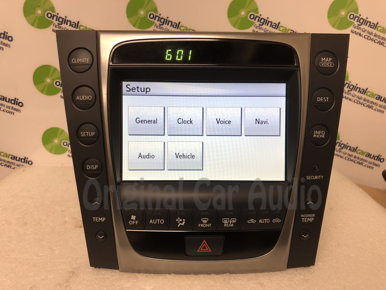 Refurbished 2010 - 2011 Lexus GS350 GS430 OEM Touch Screen Navigation Display Receiver
