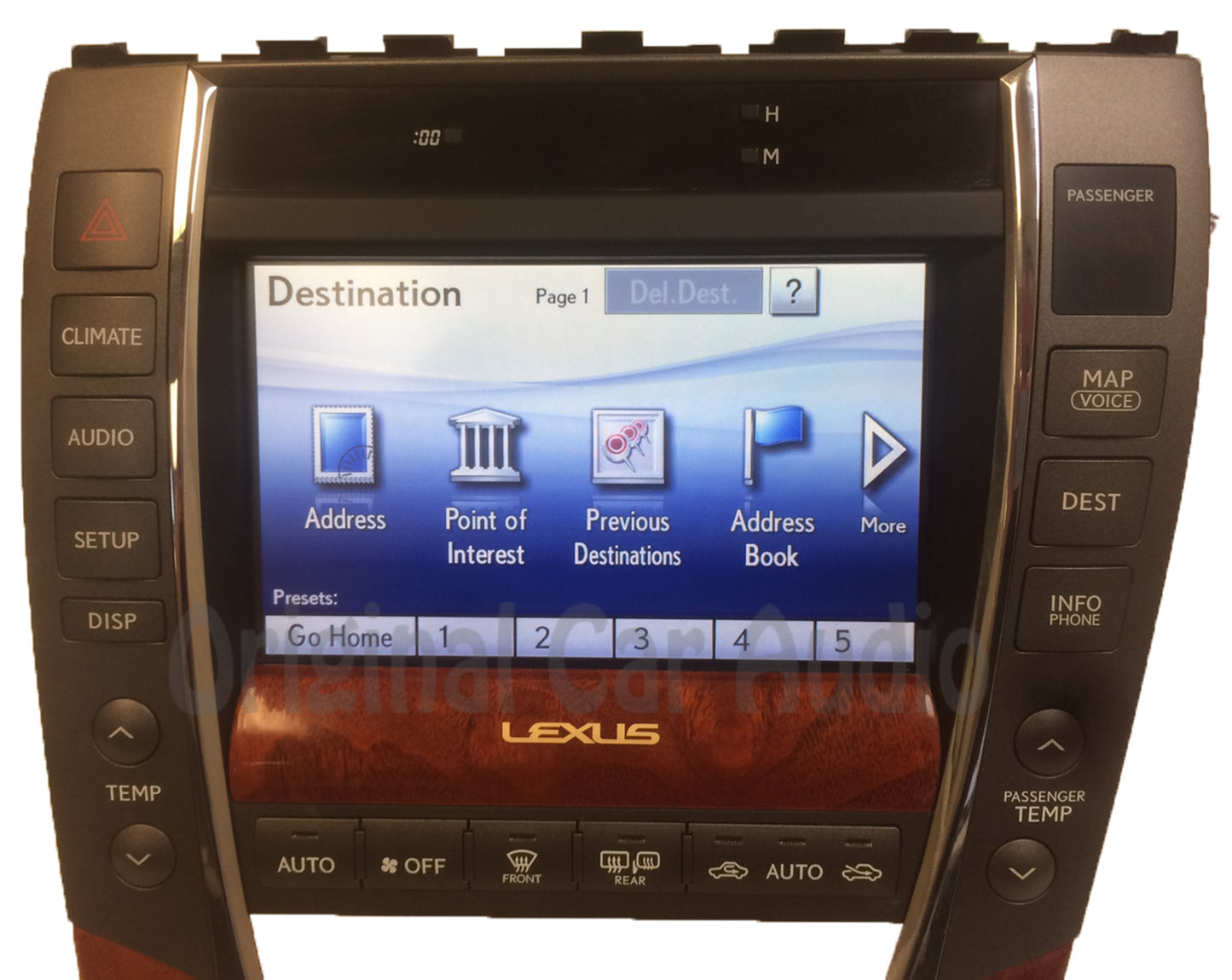 2010 - 2012 Lexus ES350 OEM HDD Touch Screen Navigation Multi Media Display Receiver
