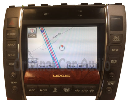 2010 - 2012 Lexus ES350 OEM HDD Touch Screen Navigation Multi Media Display Receiver