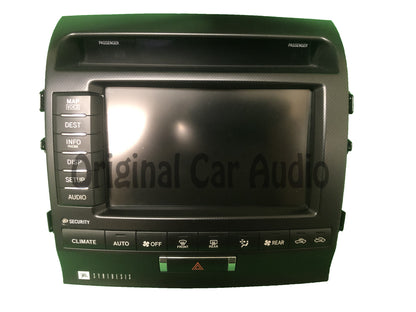 Repair Your 2010 - 2011 Toyota Land Cruiser OEM MFD Multi Information Navigation Radio Touch Screen Display Monitor Repair Service