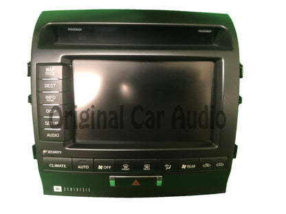 2010 - 2011 Toyota Land Cruiser OEM MFD Multi Information Navigation Radio Touch Screen Display Monitor