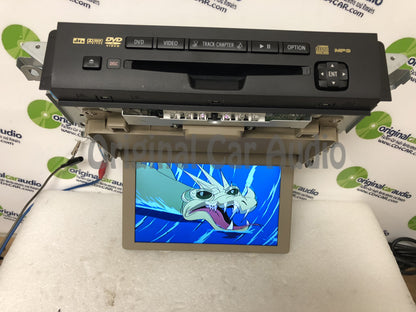 2007 - 2014 Toyota Tundra Sequoia OEM Overhead Rear RSE DVD Player Display Monitor NO BEZEL