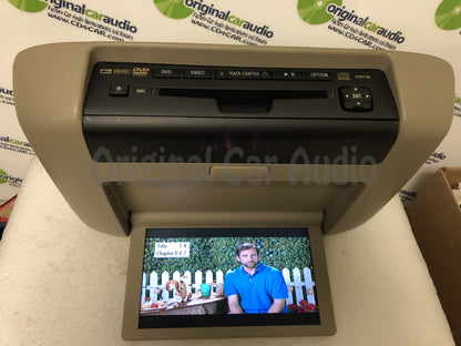 2008 - 2013 Toyota Highlander OEM Overhead Roof DVD Player Display Screen Entertainment Monitor