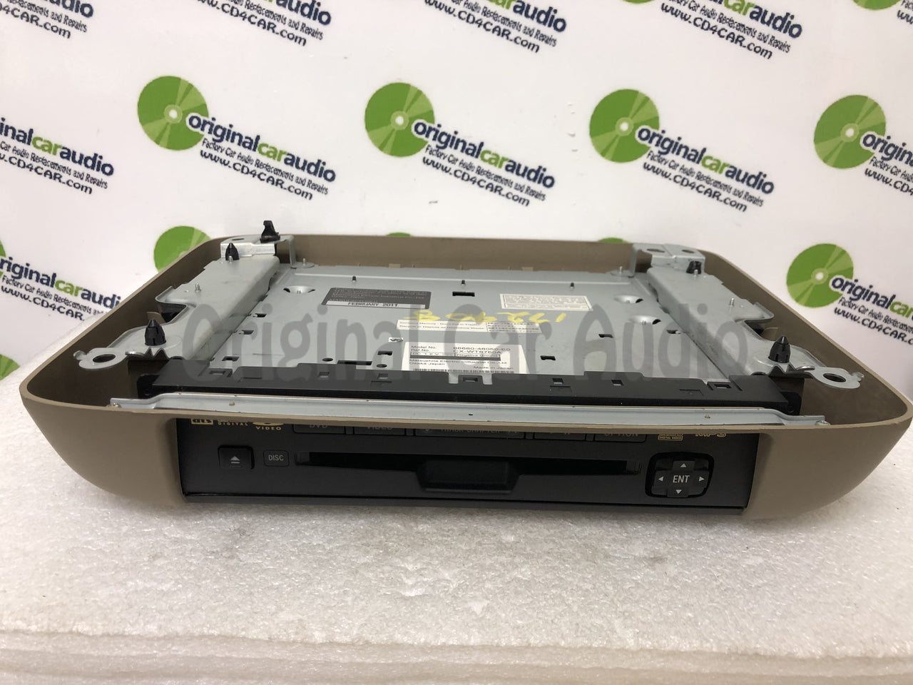 2008 - 2013 Toyota Highlander OEM Overhead Roof DVD Player Display Screen Entertainment Monitor