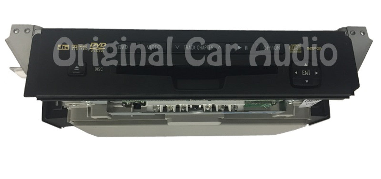 2008 - 2013 Toyota Highlander OEM Overhead Display DVD Player Grey W/o Bezel Trim