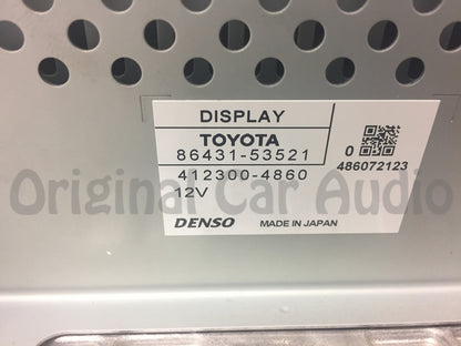 Refurbished 2010 2011 2012 Lexus IS250 IS350 OEM Navigation GPS and Display Screen Climate Control