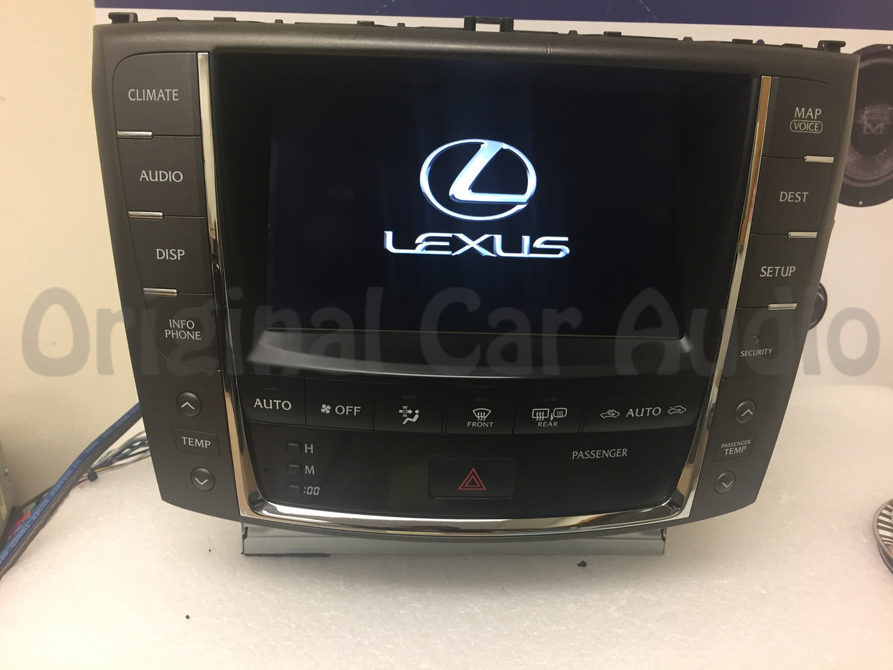 Refurbished 2010 2011 2012 Lexus IS250 IS350 OEM Navigation GPS and Display Screen Climate Control
