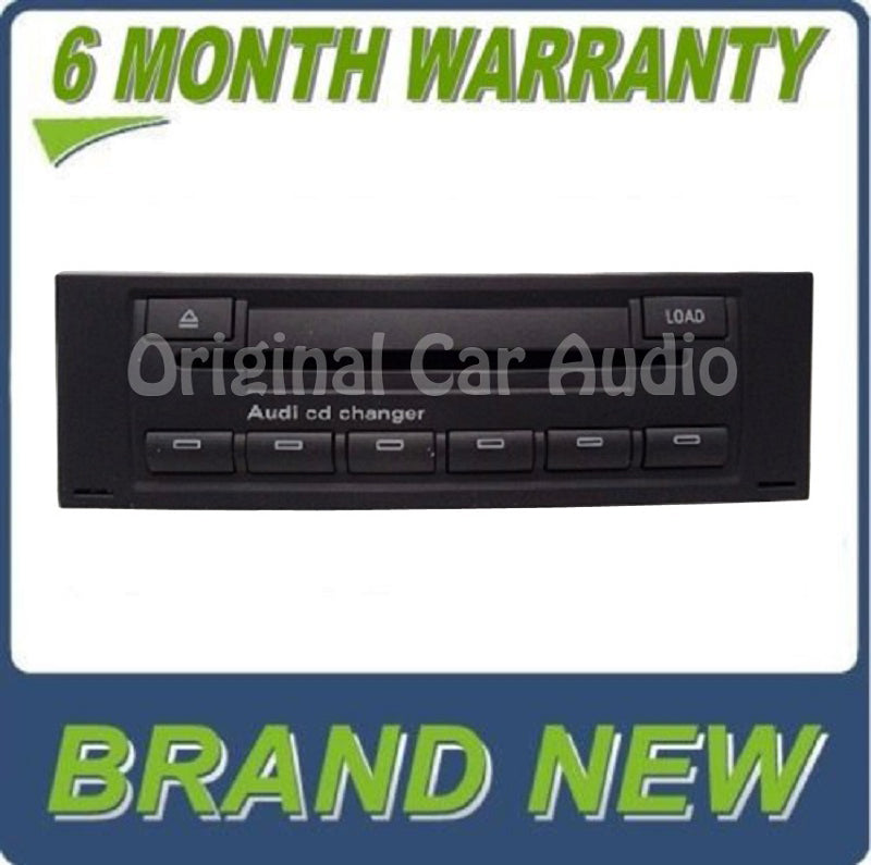NEW Audi A4 S4 Avant Quattro Cabrio 6 CD Changer Radio 8E0035111 8E0 035 111 2002 2003 2004 2005 2006 2007 2008