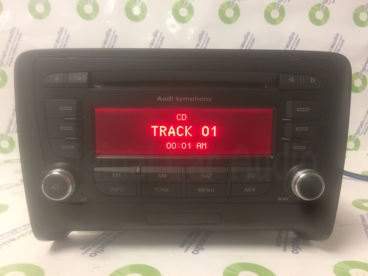 2008 - 2014 Audi TT OEM Single CD BOSE Symphony AM FM SAT Radio Receiver